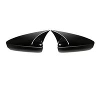 DZSNBMSHD Cubierta Espejo para Mazda 3 para Axela 2019-2023, Cubierta De Espejo Retrovisor Lateral, Tapa De ala, Moldura Exterior De La Puerta Cubierta Retrovisor(Negro)