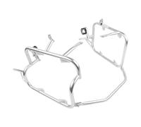 DZSNBMSHD Portaequipajes Trasero Motocicleta Portaequipajes para Motocicleta Soporte para alforjas Caja Lateral Caja de Herramientas Soporte para para R1200GS OC 2005-2012(Plata)