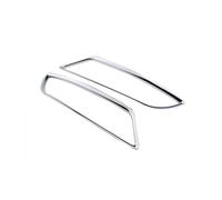 DZSQEGBX Decoración Interior Coche para Ford para Kuga para Escape 2013-2018 ABS Cromado Salida De Ventilación del Aire Acondicionado Delantero del Coche Pegatina Decorativa