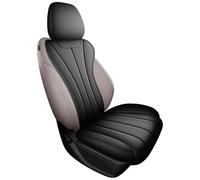 DZSQEGBX Funda Coche Transpirable 1 Uds. Funda De Asiento De Coche, Accesorios Interior De Cuero De Lujo Personalizados para Mini para Cooper R56 2004-2013(Front Standard Black)