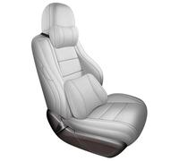 DZSQEGBX Funda Coche Transpirable Juego De Fundas De Asiento De Coche De Cuero De Cobertura Completa Personalizadas para Toyota para Corolla 2019(Grey,Luxury)
