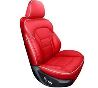 DZSQEGBX Funda Coche Transpirable para Mini para Cooper R56 F56 para Paceman para Countryman para Clubman Funda Lujo Personalizada para Asiento Coche(1Pc-Red)