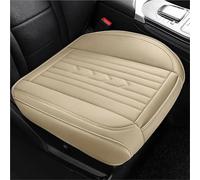 DZSQEGBX Funda Coche Transpirable para VW para Amarok para Passat B8 B7 B6 para B5 para Polo 9N para GOL G3 G5 Fundas Universales Lujo Asiento Coche PU(Beige,Frente)