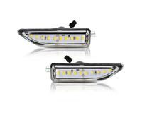 DZSQEGBX Luz Indicadora Para MINI Para Cooper 2.ª generación Para F60 Para Countryman 2017 en adelante Luces LED de señal de giro laterales del parachoques delantero(Crystal)