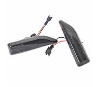 DZSQEGBX Luz Indicadora Para Mini Para Countryman Para F60 2017 2018 2019 2020 2 Piezas Lámpara Señal Giro Flujo Lateral LED Secuencial Dinámico(Smoked)