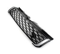 DZSQMLJG Rejilla Parachoques Rejilla Parachoques Delantero Coche Parrilla Superior Estilo Central para Land para Rover para Range para Rover para Evoque 2010-2018 Rejilla Radiador(Plata)