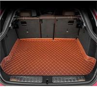 DZSQOMHGD Bandeja Maletero Alfombra De Maletín para X3 G01 2018 2019 2020 2021 2022 2023 Accesorios De Automóviles Personalizados Decoración Interiores Auto Estera del Maletero del Coche(Marrón)