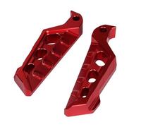 DZSQOMHGD Estriberas Reposapiés Trasero para Motocicleta Reposapiés Pedales para XMAX300 para XMAX250 para XMAX125 para Xmax 300 para X-MAX 250 125 400 Piezas Estriberas para Moto(Rojo)
