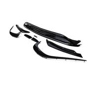 DZSQTGJKIO Alerón Coche para Mercedes para Benz W176 A200 A250 A45 AMG 2016-2018, Parachoques Delantero, Alerones, Divisores, Rejillas De Ventilación, 8 Unidades Difusor