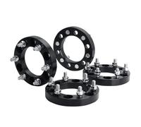 DZSQTGJKIO Separadores Rueda para Toyota para Land para Cruiser para Sequoia 4 Piezas 6x5,5 Espaciadores Rueda Centrados 6 Lengüetas 25mm Diámetro del Cubo 108mm M12x1.5 Juntas Cubo Rueda