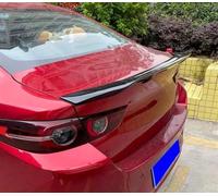 DZSQTUND Alerón Coche Alerón Trasero para Mazda 3 para Axela 2014-2019 Decoración Pintura Alerón Trasero Coche Color Pintura Spoiler Alerón Trasero(Negro Brillante)