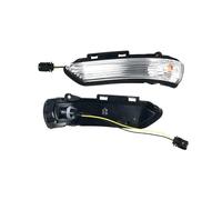 DZSQTUND Para MG ZS Accesorios Coche Luz Señal Giro Visión Trasera Espejo Lateral Indicador Visión Trasera Lámpara Giro Luz Indicadora Espejo Lateral(Pair)