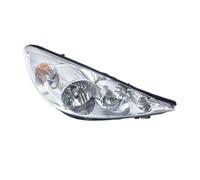 DZSQTUND Para Peugeot 207 2009 2010 2011 2012 2013 Conjunto Faros Delanteros Coche Lámpara Frontal Repuesto Luz Automática Completa Carcasa Lámpara Coche(BLANCO,Izquierda)