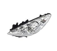 DZSQTUND Para Peugeot 408 2008 2009 2010 2011 2012 2013 Conjunto Faros Delanteros Coche Lámpara Frontal Repuesto Luz Automática Completa Carcasa Lámpara Coche(Izquierda)