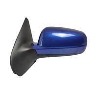 DZSQWETYU Espejo Completo 1J1857507D 1J1857508D 2002-2008 Conjunto Espejo Retrovisor Eléctrico Puerta para VW para Bora para Jetta para MK4 para Golf 4 Espejos retrovisores(Azul,Izquierda)