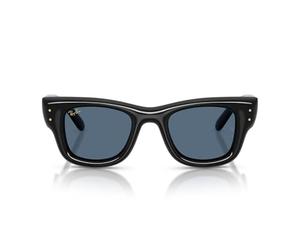 DZSRQORTJF(デパート) Gafas de sol unisex EVOLUTION Full Rim, Negro y azul oscuro, 47 mm