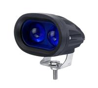 DZSYANJIASM Coche marcador Lateral Lámpara Advertencia LED Azul Vehículo 10V-80V Luz Seguridad Montacargas 20W Para Seguridad Industrial