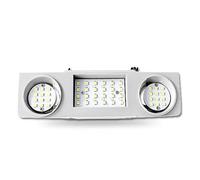 DZSYANJIASM Coche marcador Lateral Luz Lectura LED 12 V Coche Lámpara Techo Interior Accesorios Para VW Para Passat Para CC Para B5 Para Golf 4 5 6 B7 B6(Front Dome light)