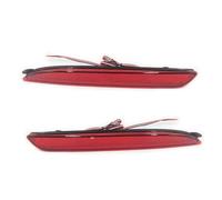 DZSYANJIASM Luz Freno Trasera Reflector LED para parachoques trasero de coche luz de freno luz de conducción estilo de coche para Mazda 3 2010-2013(Red Shell)