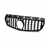 DZSYANJIASM Rejillas Frontales de Radiador Rejilla Delantera GT Negra para Mercedes para Benz 2012-2015 para A-Class W176 A45 200 para AMG Sport Delantero Rejilla