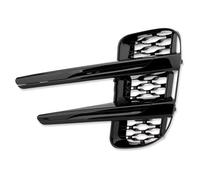 DZSYINGLONGSM Faro Antiniebla Para Land Para Rover Para Range Para Rover Para Evoque 2019-2021 Parachoques Faros Antiniebla Cubierta Parrilla Tiras De Molduras Rejilla(Black left)