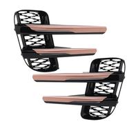 DZSYINGLONGSM Faro Antiniebla Para Land Para Rover Para Range Para Rover Para Evoque 2019-2021 Parachoques Faros Antiniebla Cubierta Parrilla Tiras De Molduras Rejilla(1pair)