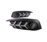 DZSYINGLONGSM Freno trasero Luces LED de circulación diurna compatibles con Para Civic 10.º (2016-2018) 6000 K DRL + intermitentes amarillos tipo serpentina