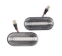 DZSYINGLONGSM Indicadora Espejo Retrovisor Para Skoda Para Octavia 1U 1996-2010 2 Uds LED Dinámico Marcador Lateral Luces De Señal Giro Indicador Ámbar Repetidor Coche(Dynamic Crystal)