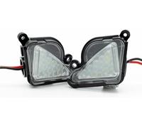 DZSYINGLONGSM Intermitente Lateral Lámpara LED Blanca Debajo Espejo Retrovisor Luz Intermitente Para Skoda Para Superb Para Mk2 Para Octavia A5 A7 Para Mk2 intermitente
