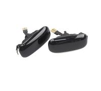 DZSYINGLONGSM Intermitente Lateral Luz LED Dinámica Señal Giro Lateral Luz Intermitente Secuencial Para A3 S3 8P A4 RS4 S4 B6 B7 B8 A6 S6 RS6 C5 C7 intermitente(Smoked)