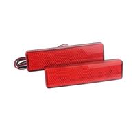 DZSYOHFS Faro Antiniebla 2 Reflectores LED Para Parachoques Trasero Luz Trasera Roja Para Nissan Para Primastar (modelos 2001-2009)