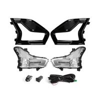 DZSYOHFS Faro Antiniebla Faros Antiniebla LED Para Ford Para Mondeo Para Fusion 2019 2020 Luces Diurnas DRL Luces Delanteras De Conducción Marco Con Interruptor