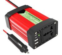 DZSYOHFS Inversor Inversor De Corriente para Coche De 150 W CC 12 V A CA 220 V Doble USB Adaptador De Corriente para Viajes Acampadas Y Carga Inversor Onda Pura