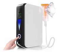 DZTBX Concentrador Oxigeno Portatil, 93% Generador De Pulso De Oxígeno Uso 1-2 L/min Flujo De Oxígeno Ajustable Generador,Portatil Fácil De Transportar para Viajes Y Uso Doméstico