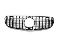 DZWDY Griglia Paraurti Anteriore Compatible con Benz para W253 X253 2015 2016 2017 2018 2019 para GLC350 GLC300 GLC250 GLC43 Parrilla Delantera Estilo GT Parachoques Superior Parrilla De Malla(Black)