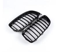 DZWDY Griglia Paraurti Anteriore Compatible con para F32 F33 F36 F82 F83 420i 428i 430i 435i 440i 418d 4 Series 2013-2020 Rejilla Frontal De Riñón para Automóvil Parrillas De Listones Dobles(B)