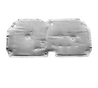 DZWDY Motor Aislamiento Cubierta Compatible con Smart para Fortwo 453 2015 2016 2017 2018 2019 Almohadilla De Algodón para Capó Delantero De Motor con Aislamiento Térmico Y Acústico para Coche