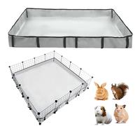 DZWLKJ Forro de jaula de cobayas, base impermeable y lavable, también para conejos, conejos, chinchillas, erizos, hurones y otros animales pequeños (48 x 48 pulgadas)