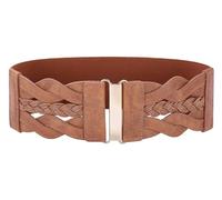 Dzxin Cinturón retro vintage para mujer, cinturones anchos y elásticos vintage para vestidos