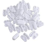 Dzxin Conectores de cadena para persianas, paquete de 30 conectores de cadena de plástico para persianas enrollables, romanas y verticales