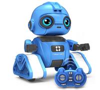 Dzxlin - Robots de juguete para niños, robot recargable a control remoto para niños de 3 a 9 años, detección de gestos, proyección de luz, movimientos de baile y música - Divertido juguete robot para