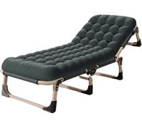DZYHFCO DUANZEYUQA - Cuna de camping plegable portátil, silla plegable ajustable de 5 posiciones para exteriores, para piscina de camping (B)