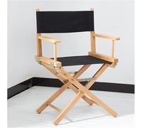 DZYHFCO DUANZEYUQA - Silla de maquillaje plegable de madera maciza para artistas al aire libre, silla de director portátil para profesionales de la belleza