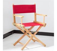 DZYHFCO DUANZEYUQA - Silla de maquillaje plegable de madera maciza para artistas profesionales al aire libre, director portátil con accesorios de herramientas de belleza