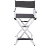 DZYHFCO DUANZEYUQA - Silla plegable de director, aluminio ligero para artistas, entusiastas de los mapas, portátil y rosa (plata)