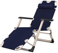 DZYHFCO DUANZEYUQA - Silla reclinable extragrande XL para patio, acolchada, plegable, con reposacabezas ajustable, extra ancha (A)