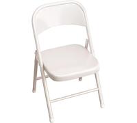 DZYHFCO DUANZEYUQA - Sillas plegables de plástico para interiores y exteriores, apilables, comerciales, plegables, para eventos, oficina, boda (blanco)