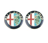 DZYYDS Coche Emblema Logo para Alfa Romeo GT,ABS 3D Capo Maletero Pegatinas Resistente Corrosión Antioxidante Reemplazo Accesorios,Gold