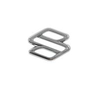 DZYYDS Coche Emblema Logo para Suzuki Jimny Cabrio,ABS 3D Capo Maletero Pegatinas Resistente Corrosión Antioxidante Reemplazo Accesorios,L