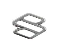 DZYYDS Coche Emblema Logo para Suzuki Vitara Brezza,ABS 3D Capo Maletero Pegatinas Resistente Corrosión Antioxidante Reemplazo Accesorios,XL